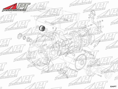 Gearbox mount Ferrari 360 / 430
