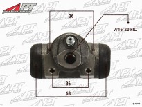 Rear wheel brake cylinder Ferrari / Maserati