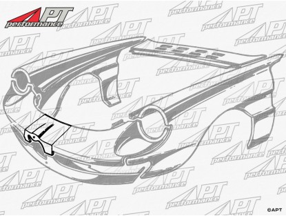 Repair panel front upper section Duetto Spider