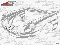 Repair panel front upper section Duetto Spider