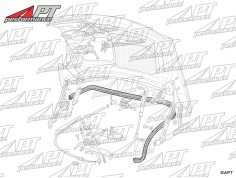 Boot lid rubber seal Ferrari 550 / 575 Maranello