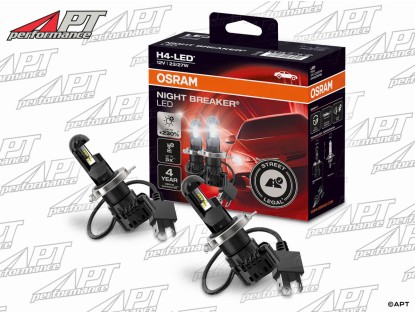 Set Osram Night breaker 12V LED H4 - LED