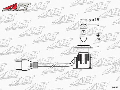 Set Osram Night breaker 12V LED H7 - LED