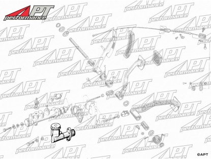 Clutch master cylinder Lamborghini Miura / 400 / 350