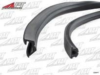 Quarterlight window seal set left + right Lamborghini Jarama