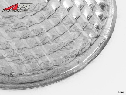 Lens for fog lamp clear Maserati 125mm