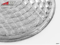 Lens for fog lamp clear Maserati 125mm