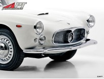 Lens for fog lamp clear Maserati 125mm