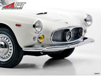 Lens for fog lamp yellow Maserati 125mm