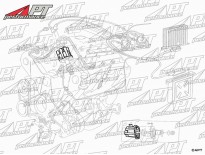 Distributor cap Maserati Biturbo 2. Series (with 2 coils)