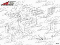 Distributor rotor arm Maserati Biturbo 2. Series (with 2 coils) 2