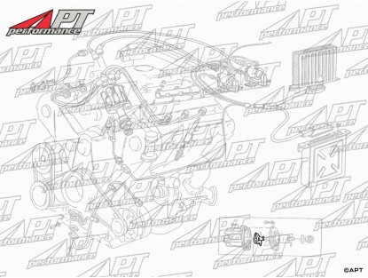 Distributor rotor arm Maserati Biturbo 2. Series (with 2 coils)