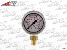 Fuel gauge Malpassi 0-1 Bar for King Filter