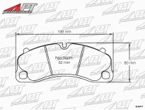 Brake pads front Pagid Sport  Porsche S4924 RSL29