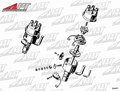 Distibutor Alfa Romeo 2600 Marelli S93A