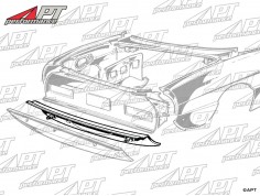 Lower rear panel inner Fastback Spider 70 - 89