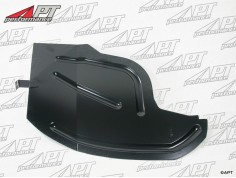 Splash guard for wheel well front Alfetta GTV left