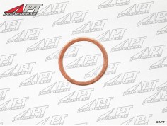 Gasket ring for oil sump plug