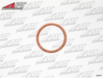 Gasket ring for oil sump plug