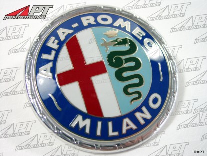 Alfa Romeo badge 55mm plastic Milano