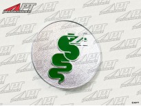 Green round serpent badge Bertone GT right