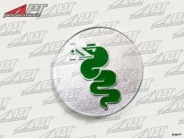 Green round serpent badge Bertone GT left