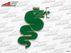 Badge green snake c-pillar Giulia Super right