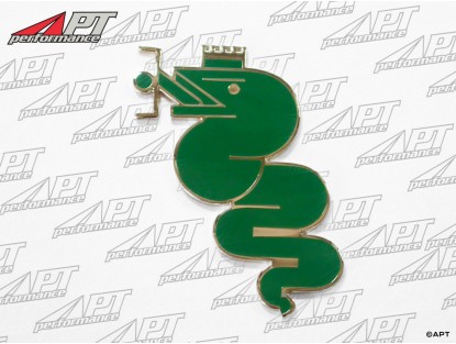 Badge green snake c-pillar Giulia Super left