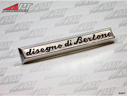 Disegno di Bertone badge GT Bertone 1. series