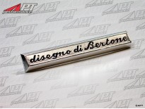 Disegno di Bertone badge GT Bertone 1. series