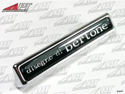 Disegno di Bertone badge GT/V Bertone 2. series