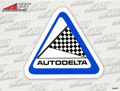Sticker Autodelta (triangular 15cm)