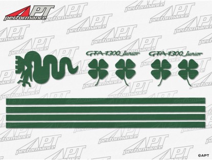 Set decals Alfa Romeo GTA (green)
