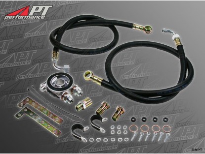 Attachment kit  for oil cooler (without thermostat)