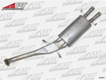 Centre exhaust muffler Alfetta GTV 6 (until 7.84)