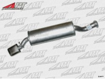 Rear exhaust muffler 155 Q4 Turbo