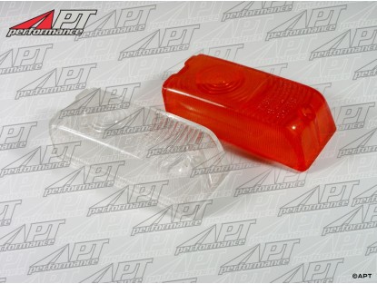 Turn signal lens Altissimo (white -  orange) Giulia Super