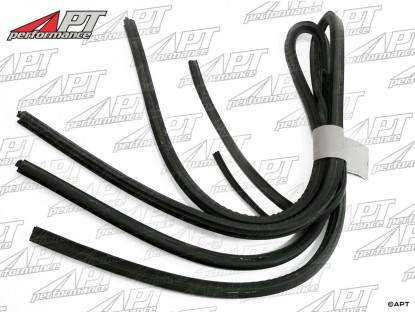 Set rear side window rubber seals 750 Giulietta Sprint