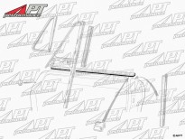 Strip for holding door top trim on Spider