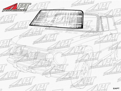 Windscreen clear Giulia + Berlina