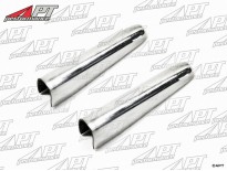 Set (2) stainless steel rear end seal trims 750 -  101 Spider