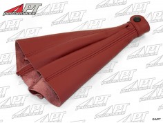 Gear lever gaiter leather  bordeaux Spider 85 - 93