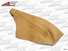 Hand brake covering leather tan Spider 86 - 93