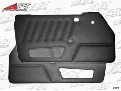 Set (2) door panels black Spider 90 - 93