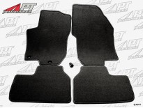 Set Deluxe floor mats black velours Alfa 156