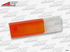 Turn signal lens 308 orange -  white right