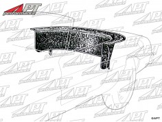 Soft top cover black Kammtail Spider 70 - 77