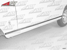 Set chrome trims for door sills 750 Giulietta Spider 150cm