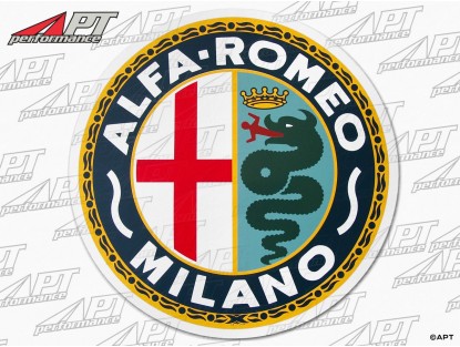 Sticker Alfa Romeo Milano (round 30cm)