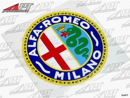 Sticker Alfa Romeo Milano (round 6,5cm)